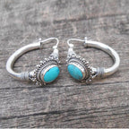 Chic™ | Pendientes Retro de Turquesa
