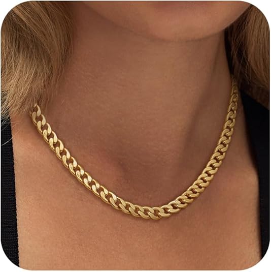 Cavaro™ | Collar de Eslabones Cubanos Gruesos de Oro