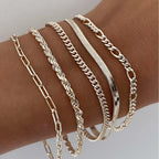 Ellis™ | Conjunto de Pulseras de Oro
