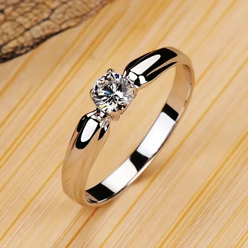 Anillo Solitario Clara Signature