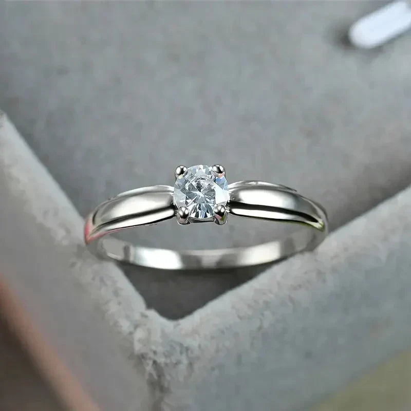 Anillo Solitario Clara Signature