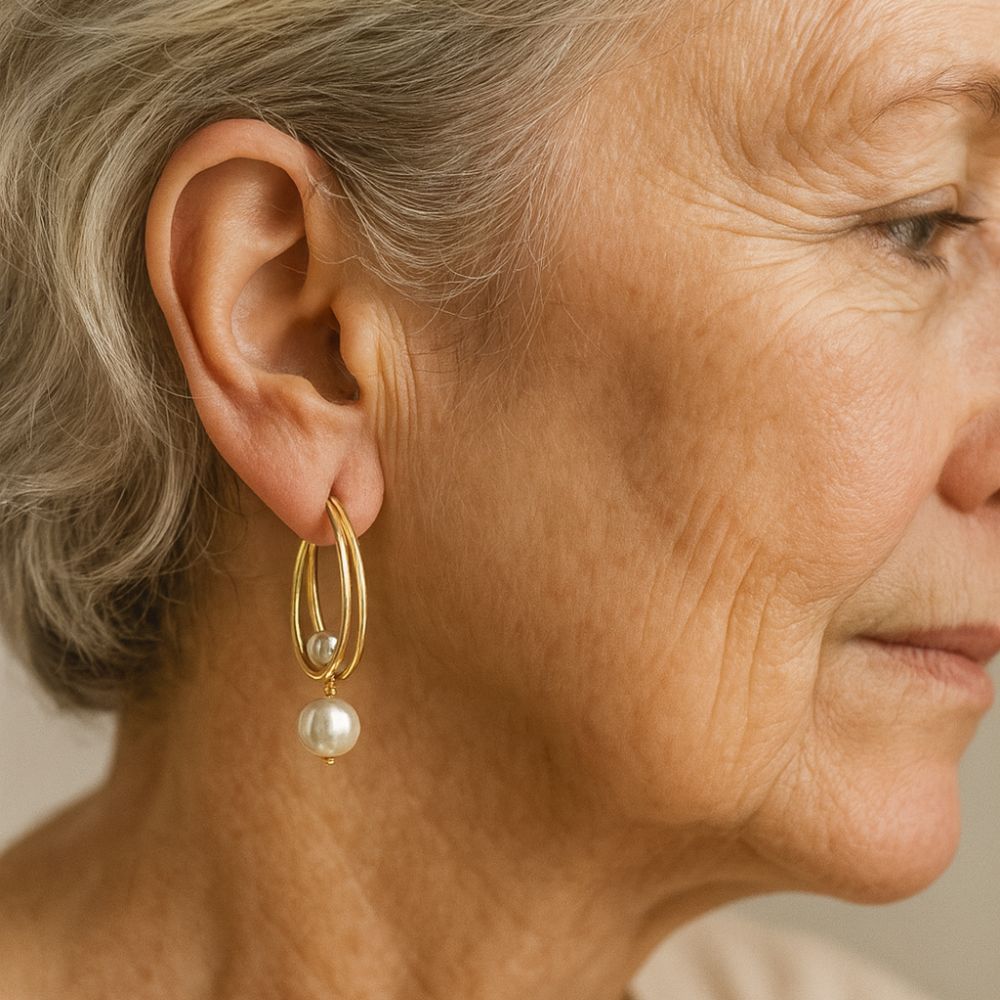 Pendientes de Perla Vintage con Encanto