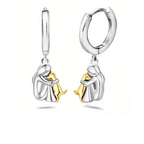 Wynter™ - Colgante Abrazo con Pendientes a Juego