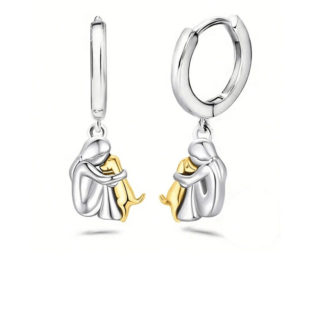Wynter™ - Colgante Abrazo con Pendientes a Juego