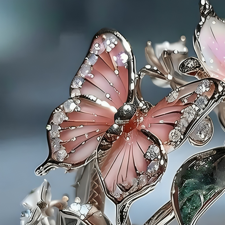 Croia™ | Anillo de Mariposa con Circonita