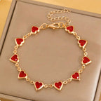 Pulsera Ophelyra Garnetelle de Oro